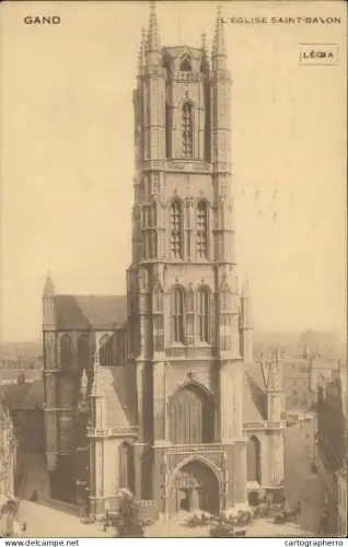 A5867 Belgium Gent Eglise Saint Bavon