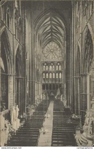 A5867 Church Cathedral interior aspect place to identify