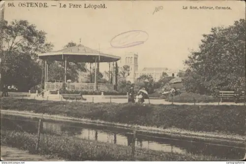 A5867 Belgium Oostende Parc Leopold
