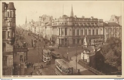 A5867 Scotland Aberdeen Union street tramway