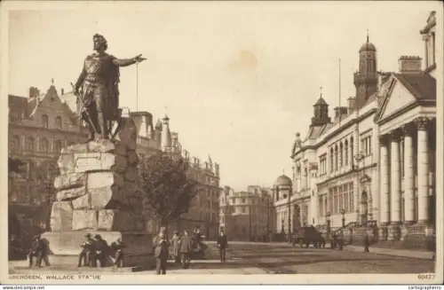 A5867 Scotland Aberdeen Wallace statue