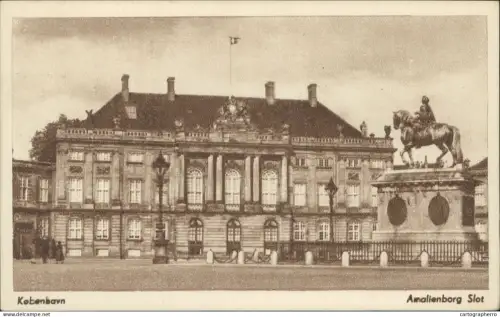 A5867 Denmark Copenhagen Amalienborg Slot