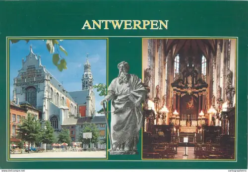 A5585 Belgium Antwerpen Saint Paul's Church
