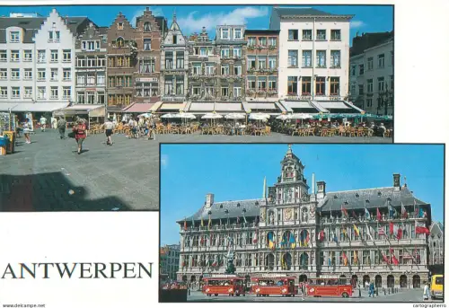 A5585 Belgium Antwerpen Townhall Grand Market