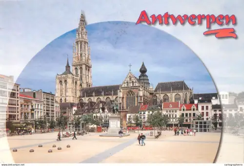 A5585 Belgium Antwerpen Our Lady Cathedral