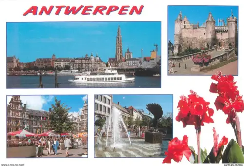 A5585 Belgium Antwerpen Het Steen castle