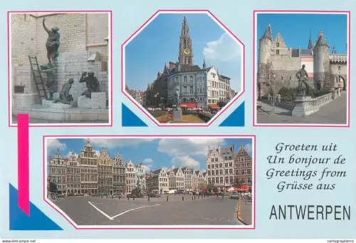 A5585 Belgium Antwerpen Town hall Grote Market