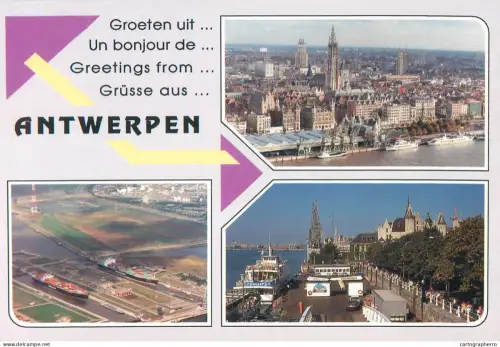 A5585 Belgium Antwerpen city view