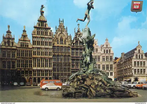 A5585 Belgium Antwerpen Grand Square and Brabo