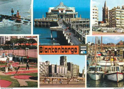 A5584 Belgium Blankenberge Pier casino