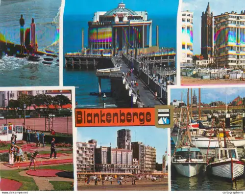 A5584 Belgium Blankenberge Pier casino
