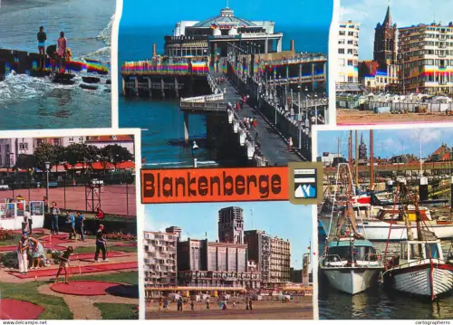 A5584 Belgium Blankenberge Pier casino