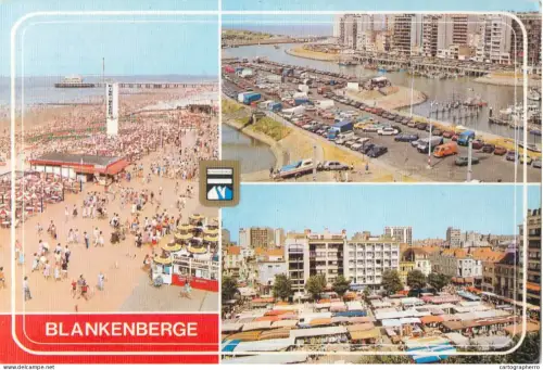 A5584 Belgium Blankenberge the beach