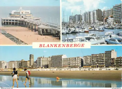 A5584 Belgium Blankenberge Pier and beach