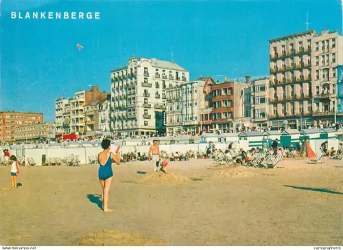 A5584 Belgium Blankenberge the beach