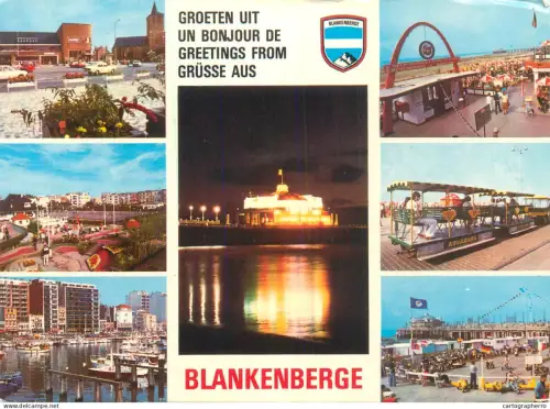 A5584 Belgium Blankenberge landscapes pier town