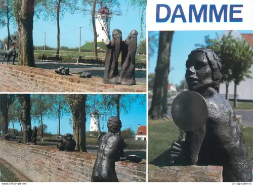 A5583 Belgium Damme Ulenspiegel Monument