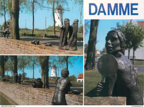 A5583 Belgium Damme Ulenspiegel Monument