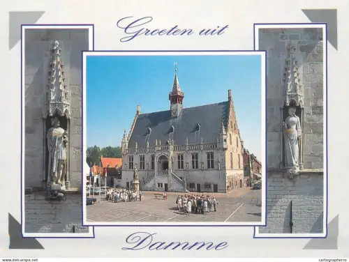 A5583 Belgium Damme Townhall Margaret of York