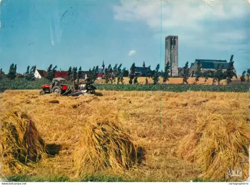 A5583 Belgium Damme landscape Notre Dame Church
