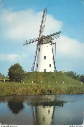 A5583 Belgium Damme wind mill farm