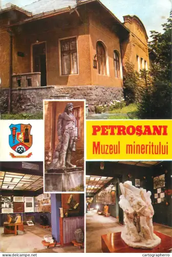 A5508 Romania Petrosani Muzeul minerului
