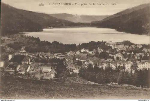 A5867 France Gerardmer (Vosges) vue prise de la Roche du Rain