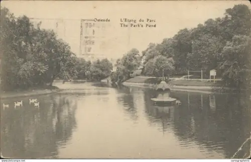 A5867 Belgium Oostende L'Etang du parc