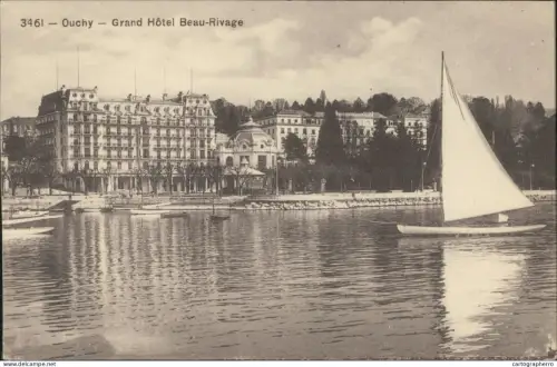 A5867 Switzerland Ouchy Grand Hotel Beau Rivage