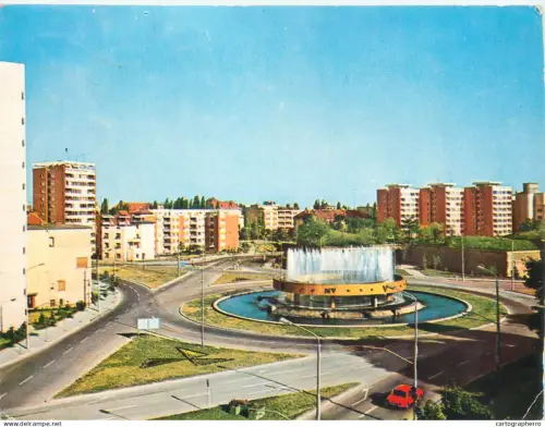 A5506 Romania Timisoara Fantana Punctelor Cardinale