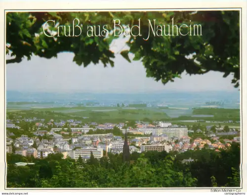 A5502 Germany Bad Nauheim Sprudelhof landscape