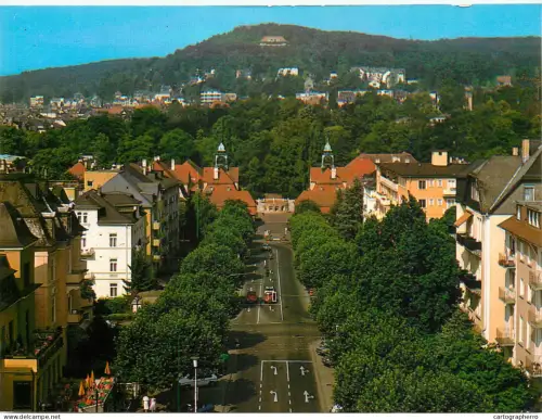 A5502 Germany Bad Nauheim Sprudelhof Station alley