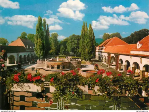 A5502 Germany Bad Nauheim Sprudelhof spa fountain