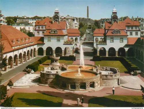 A5502 Germany Bad Nauheim Fountains Sprudelhof