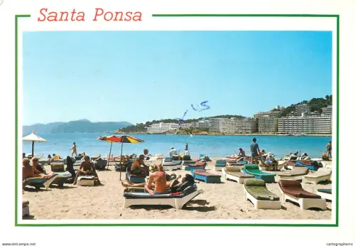 A5501 Spain Mallorca Santa Ponsa beach