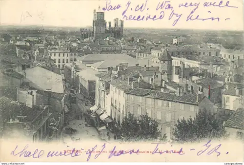 A5862 France Beziers vue panoramique