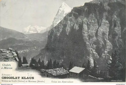 A5862 Switzerland Chalets a Murren
