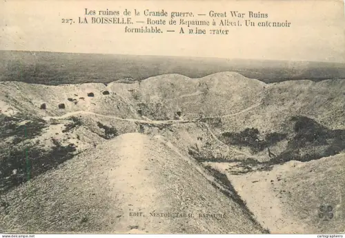A5862 France La Boisselle Ruines de la Grande Guerre de 1914-1918