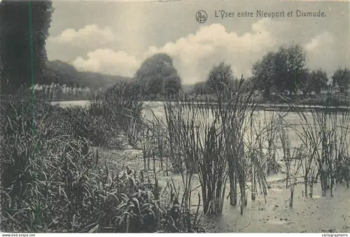A5862 Belgium L'Yser entre Nieuport et Dixmude