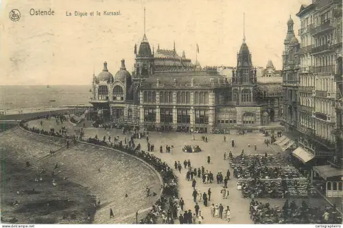 A5862 Belgium Oostende La Digue et Kursaal