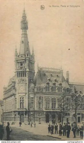 A5862 France Tourcoing La Bourse, Poste et Telegraphe