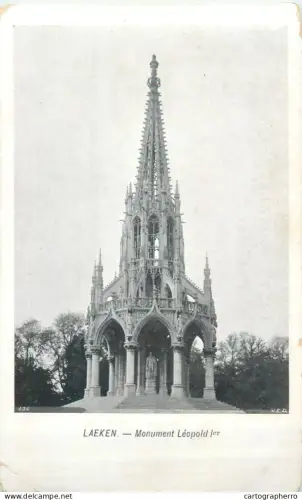 A5862 Belgium Laeken Monument Leopold I