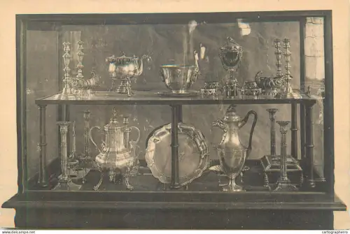 A5862 Belgium Liege Musee Archeologique pieces d'orfeviere ligeoise styles Louis XIV, XV et XVI