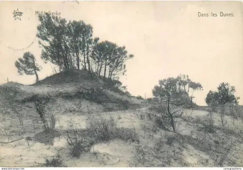 A5861 Belgium Middelkerke Dans les Dunes