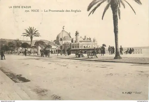 A5861 France Cote d'Azur Nice La Promenade des Anglais