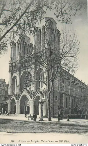 A5861 France Nice L'Eglise Notre Dame