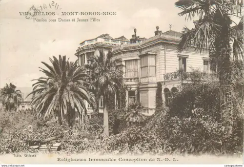 A5861 France Nice Mont Boron Villa Helios