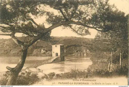 A5861 France Cote d'Emeraude Parame Le Guimorais Moulin du Lupin