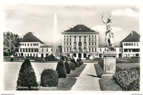 A5860 Germany Munchen Schloss Nymphenburg Parkansicht