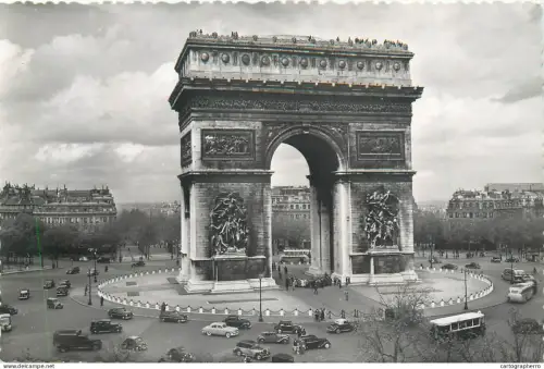 A5860 France Paris L'Arc de Triomphe de l'Etoile